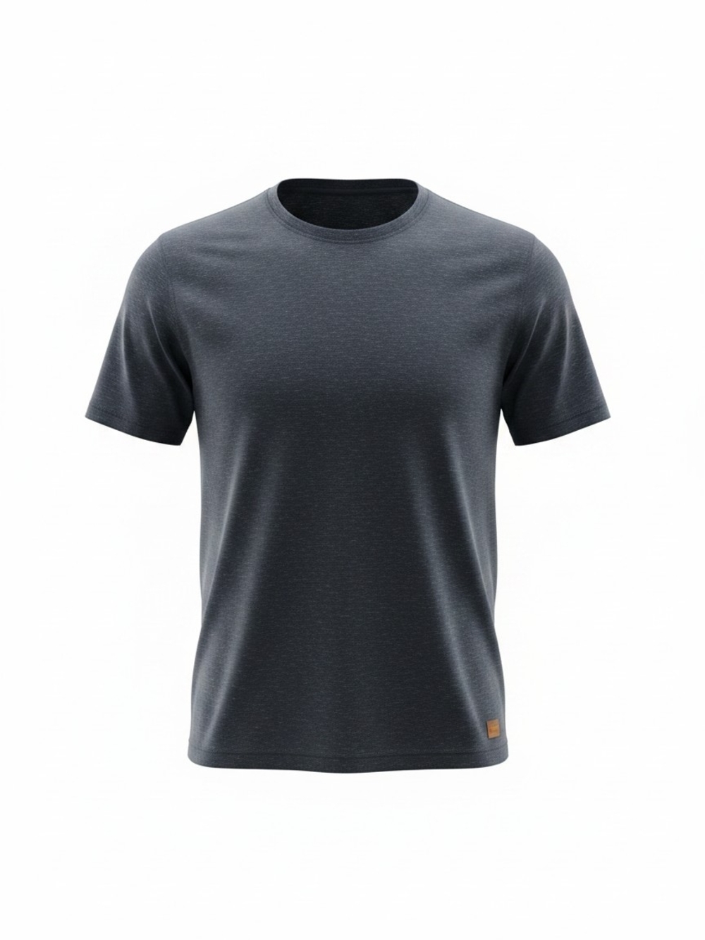Vuori Men's Short-Sleeve Crew Tee in Navy Heather